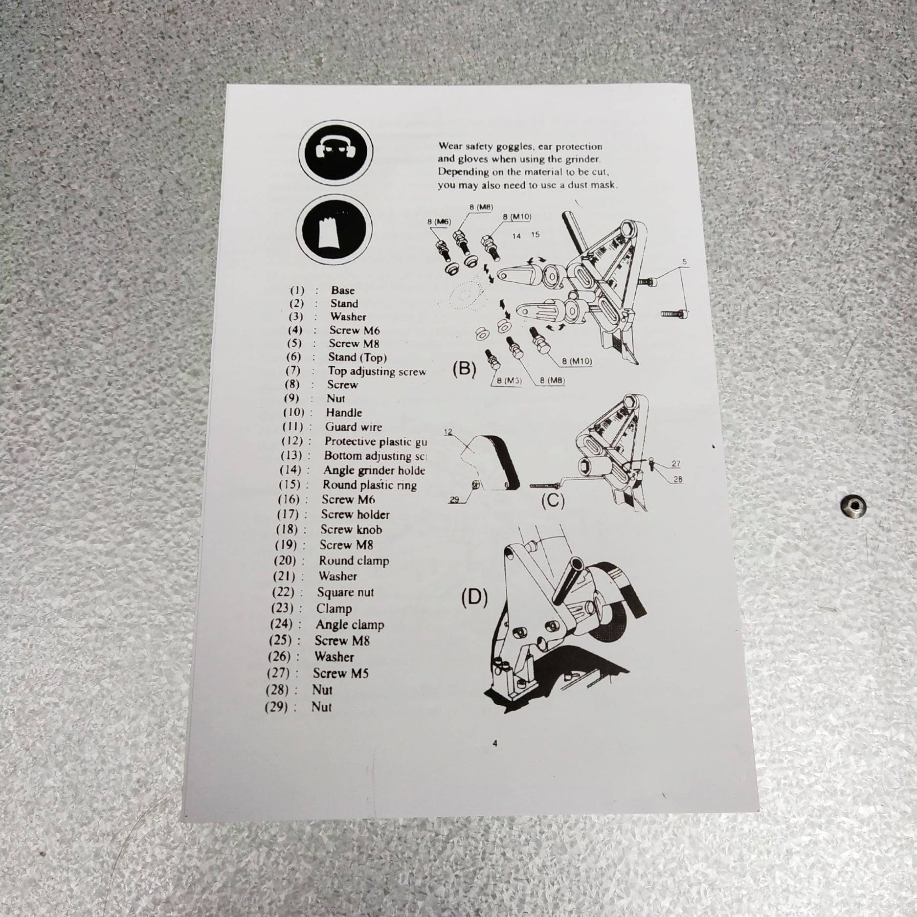 แท่นจับหินเจียร OSUKA OK-6103