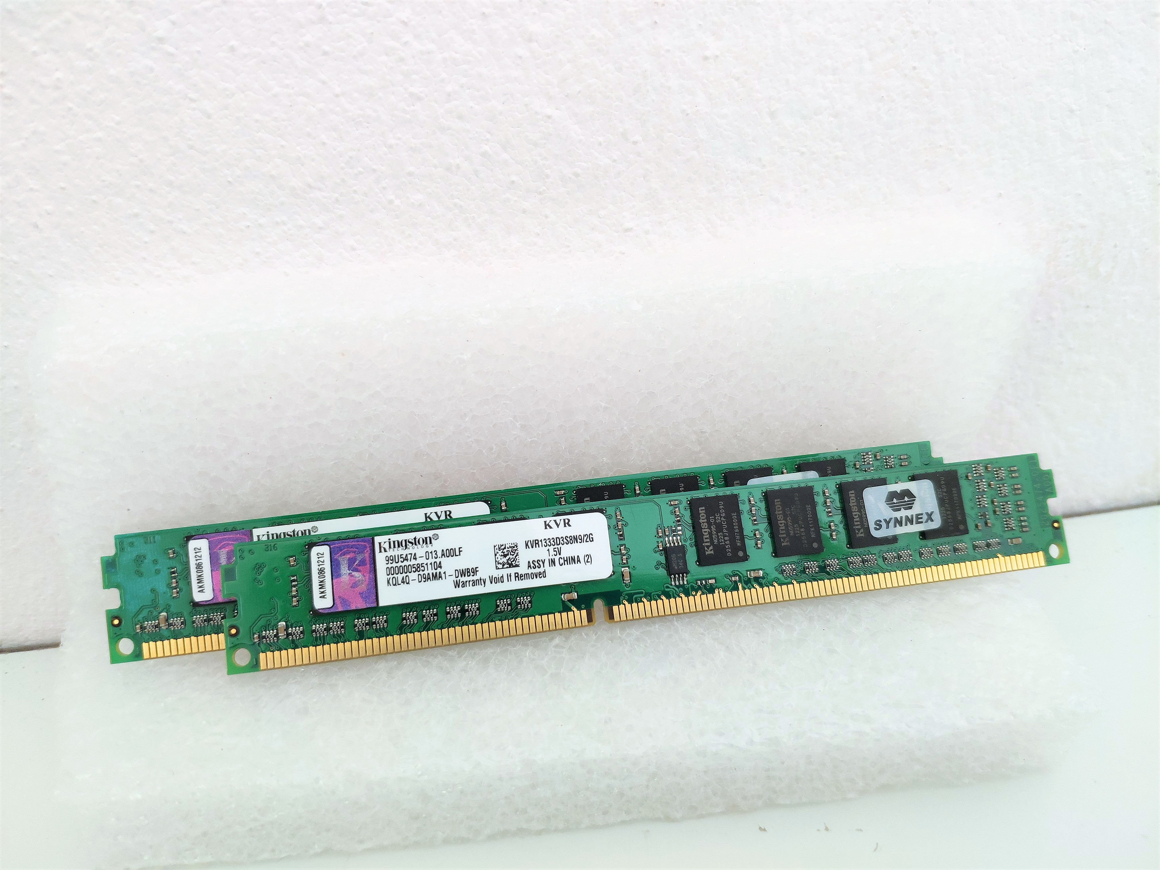 Kingstone DDR3 2G bus1333 8ชิพ