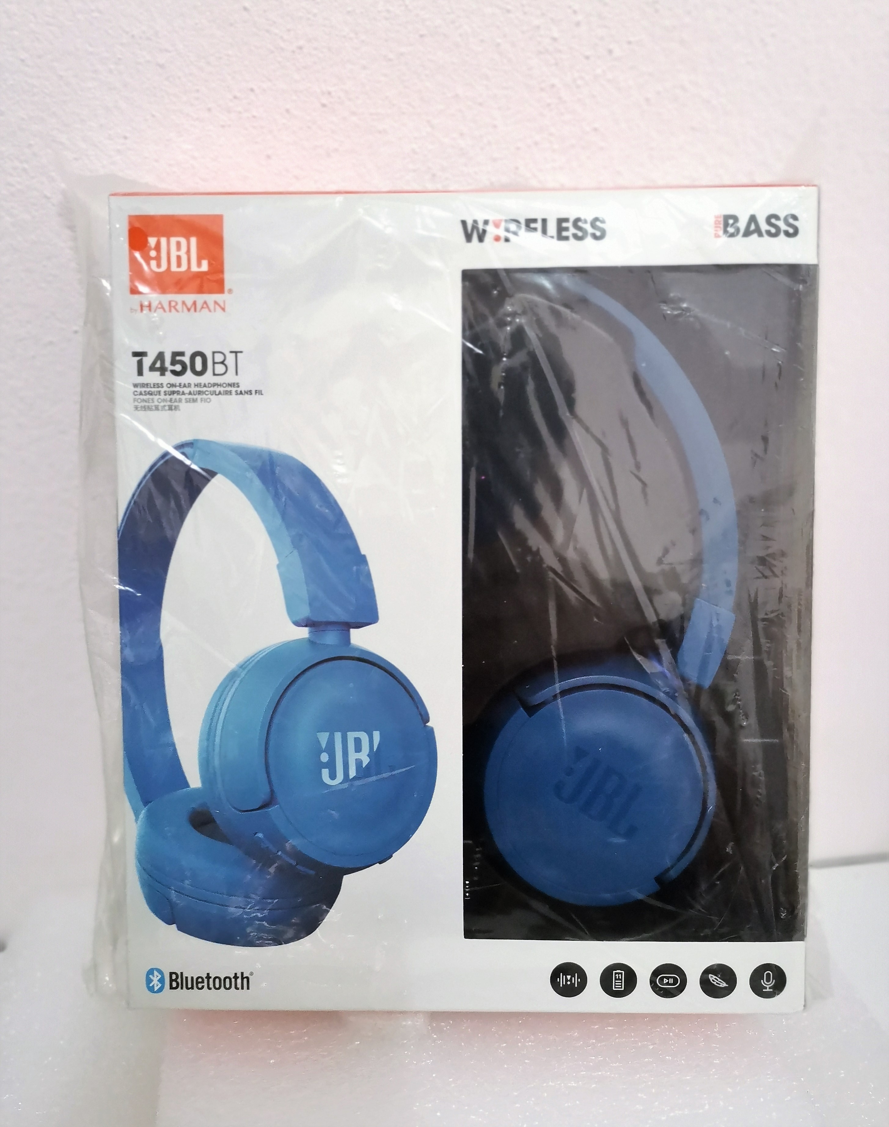 JBL T450BT Wireless/Bluetooth หูฟังไร้สาย