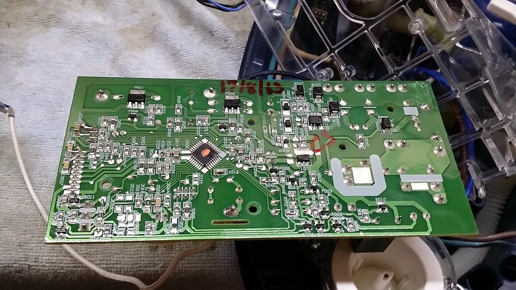 ซ่อมเตารีดไอน้ำ ยี่ห้อ PHILIPS รุ่น GC9622 อาการเครื่องไม่ทำงาน