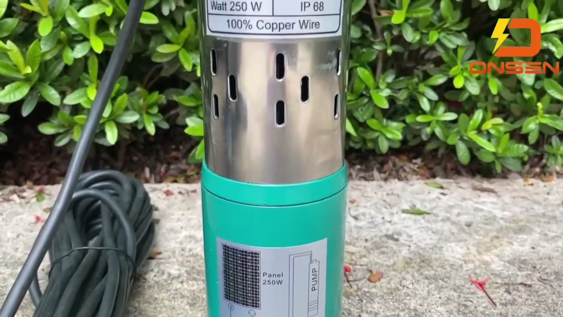 ปั้มไดโว่ ใช้แบตเตอร์รี่ DC 12V/24V