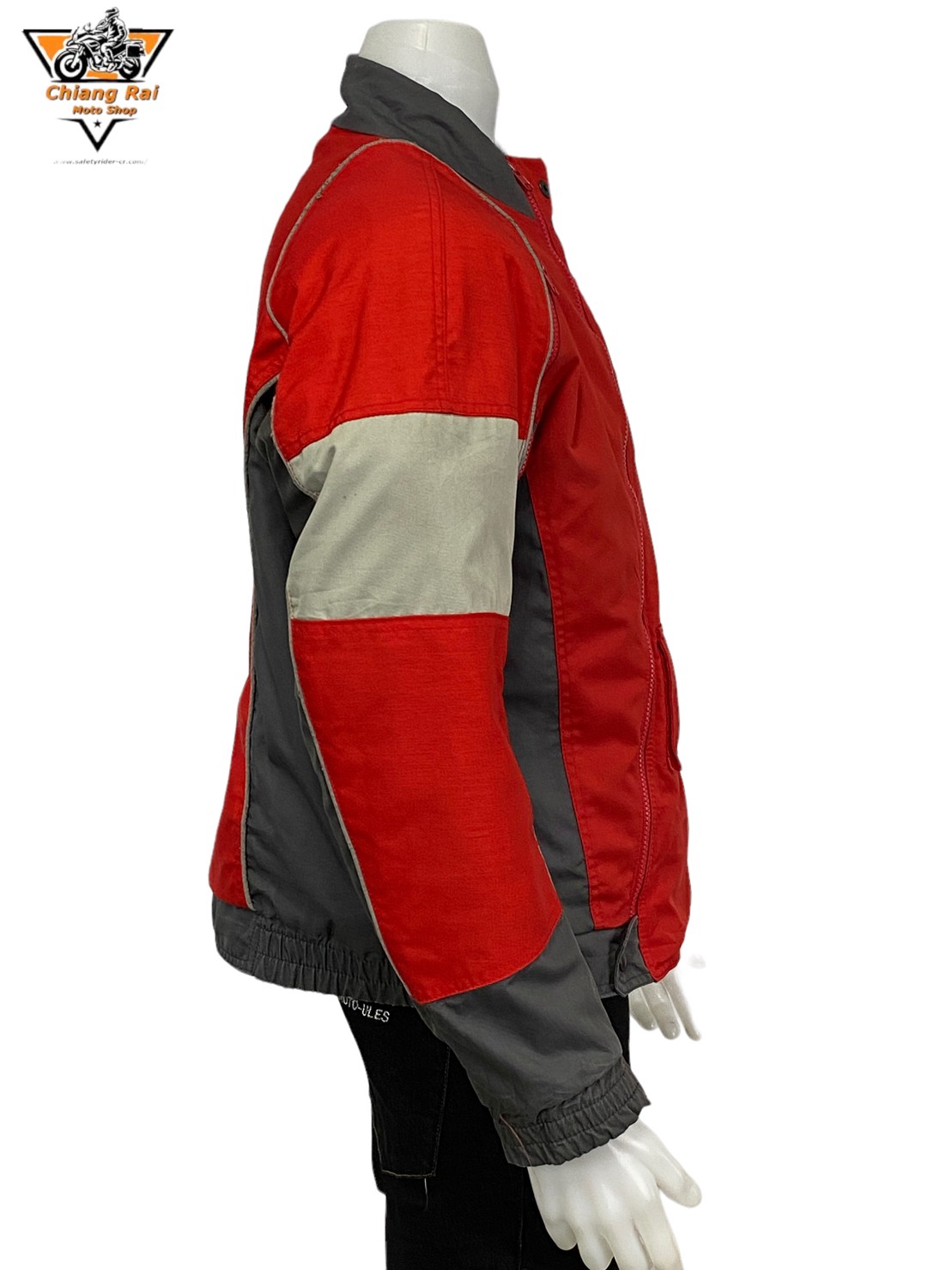 เสื้อขี่มอเตอร์ไซด์( มือสอง) RCSA 559: อก 52" ยาว 25" (XL) **BMW** (ไม่มีการ์ดหลัง)