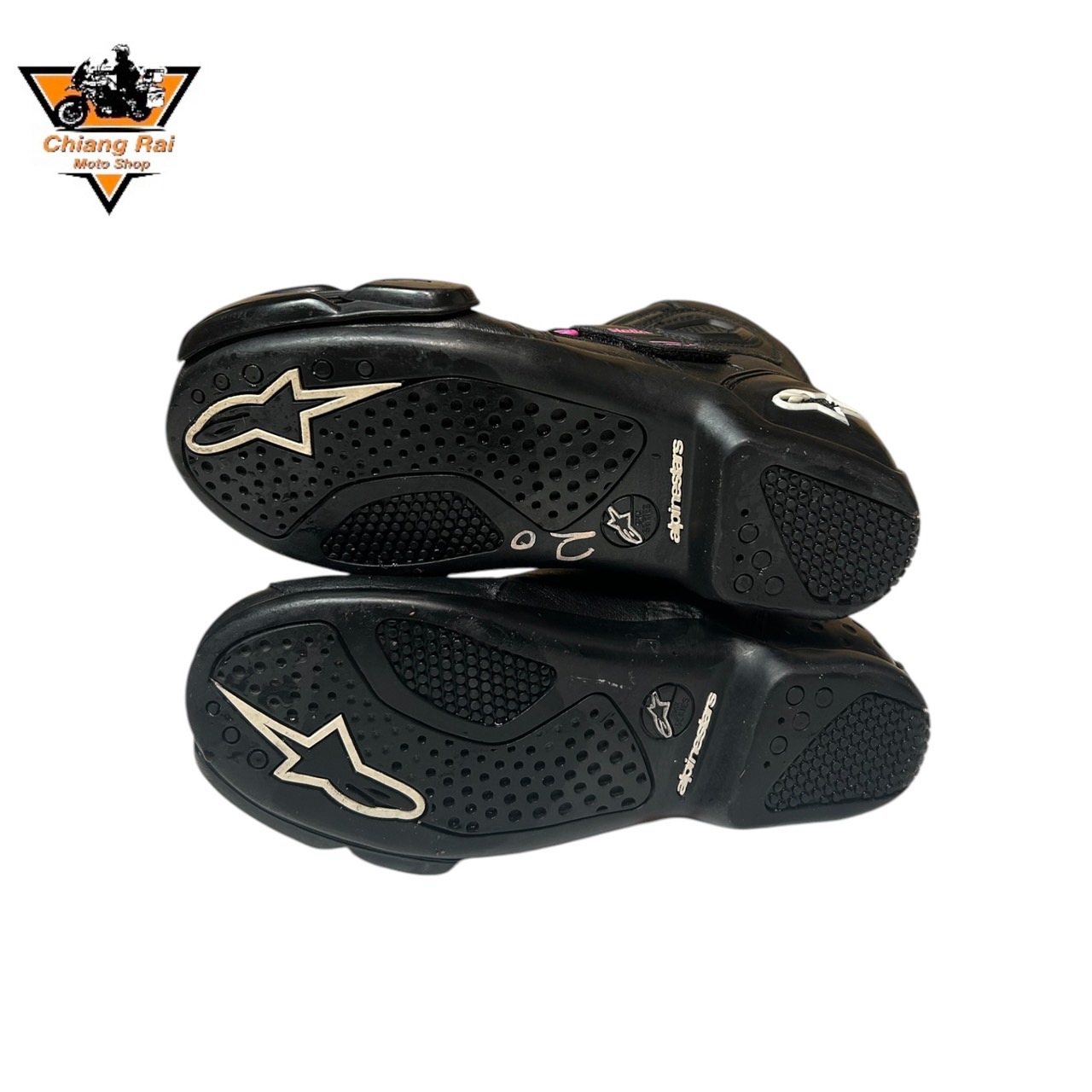 รองเท้าขี่มอเตอร์ไซด์( มือสอง) RCBS-1027 Size ขนาดจากป้าย 39:EUR / 6:UK / 24.5:Cm.(Alpinestars)