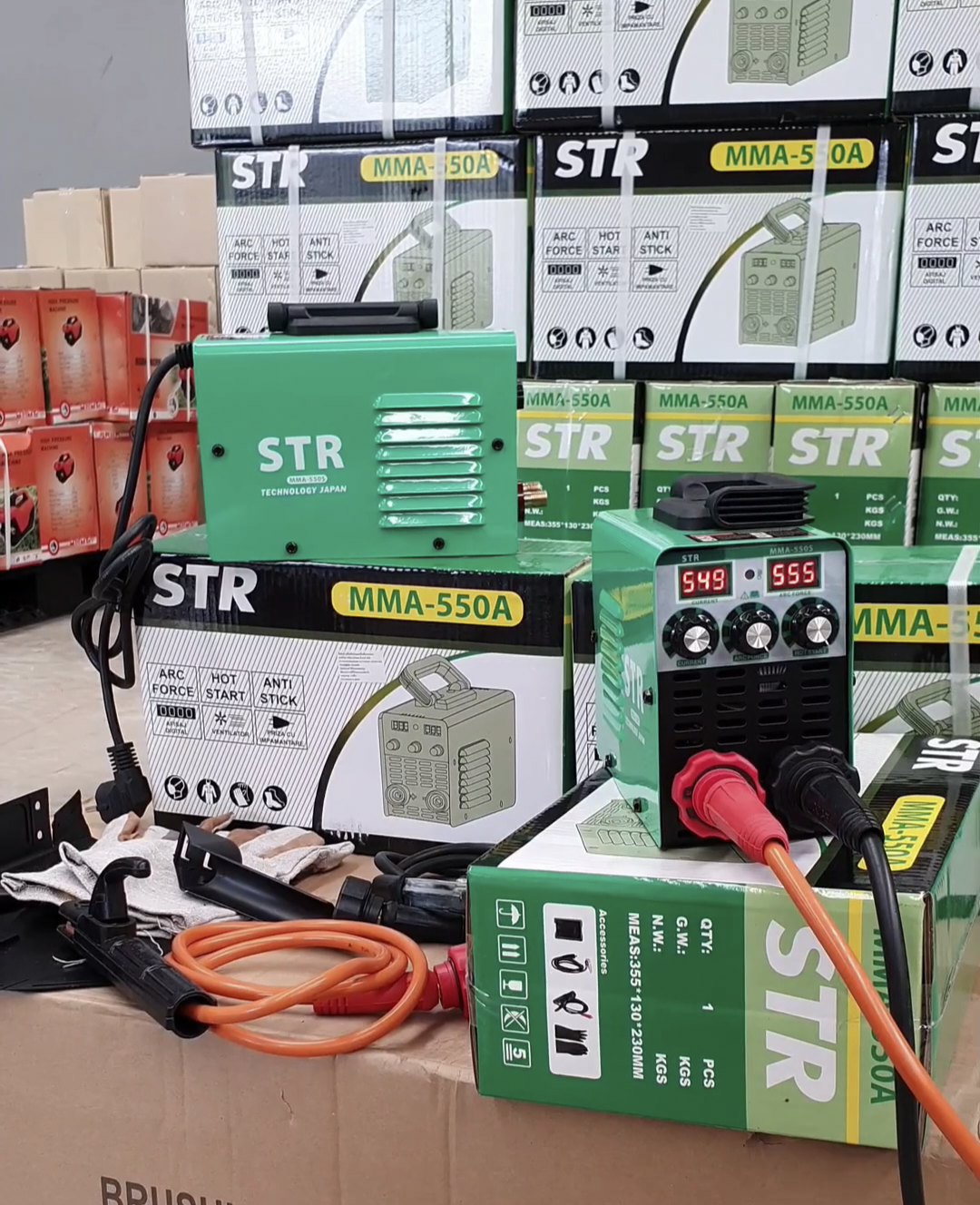 ตู้เชื่อมจิ๋ว ยี่ห้อ STR รุ่น MMA-550A
