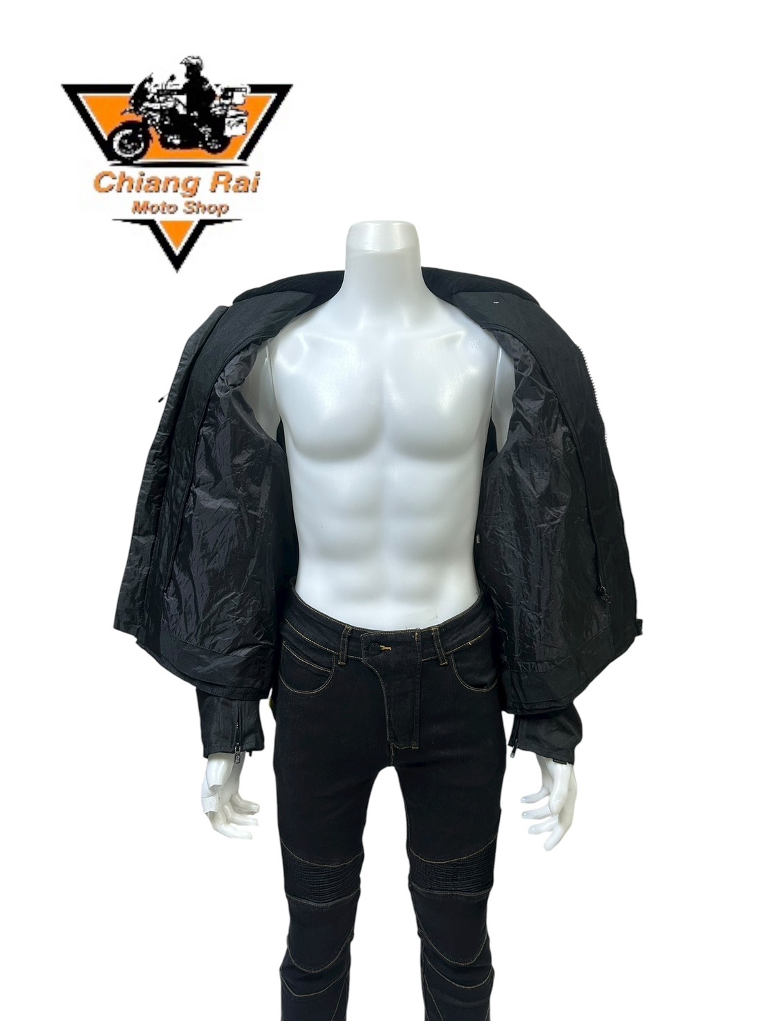 เสื้อขี่มอเตอร์ไซด์( มือสอง) CRSB 071 : อก 52" ยาว 28" (XL) **Strada**