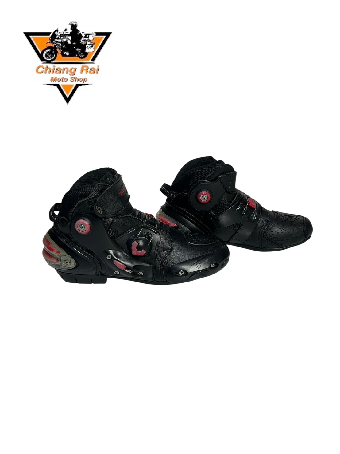 รองเท้าขี่มอเตอร์ไซด์( มือสอง) RCBT-120 Size ขนาดจากป้าย 40:EUR / 6.5:UK / 25.5:Cm.(Speed Bike)