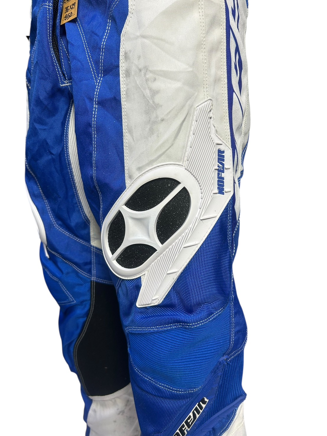 กางเกงขี่มอเตอร์ไซด์ ( มือสอง ) E&A 666: เอว 36" ยาว 29" **NOFEAR**