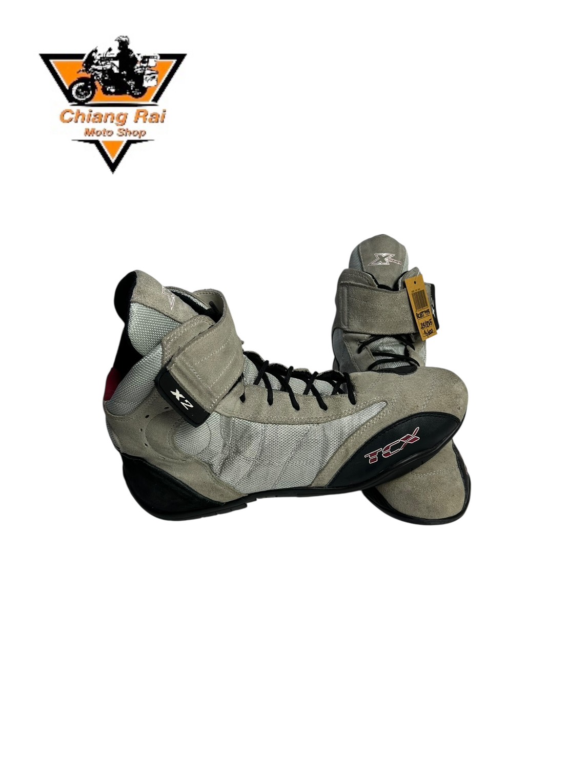 รองเท้าขี่มอเตอร์ไซด์( มือสอง) RCBT-115 Size ขนาดจากป้าย 45:EUR / 10.5:UK / 28.5:Cm.(TCX)