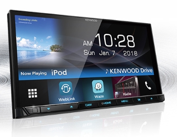 เครื่องเล่นติดรถยนต์ 2 Din Kenwood DDX7018BT