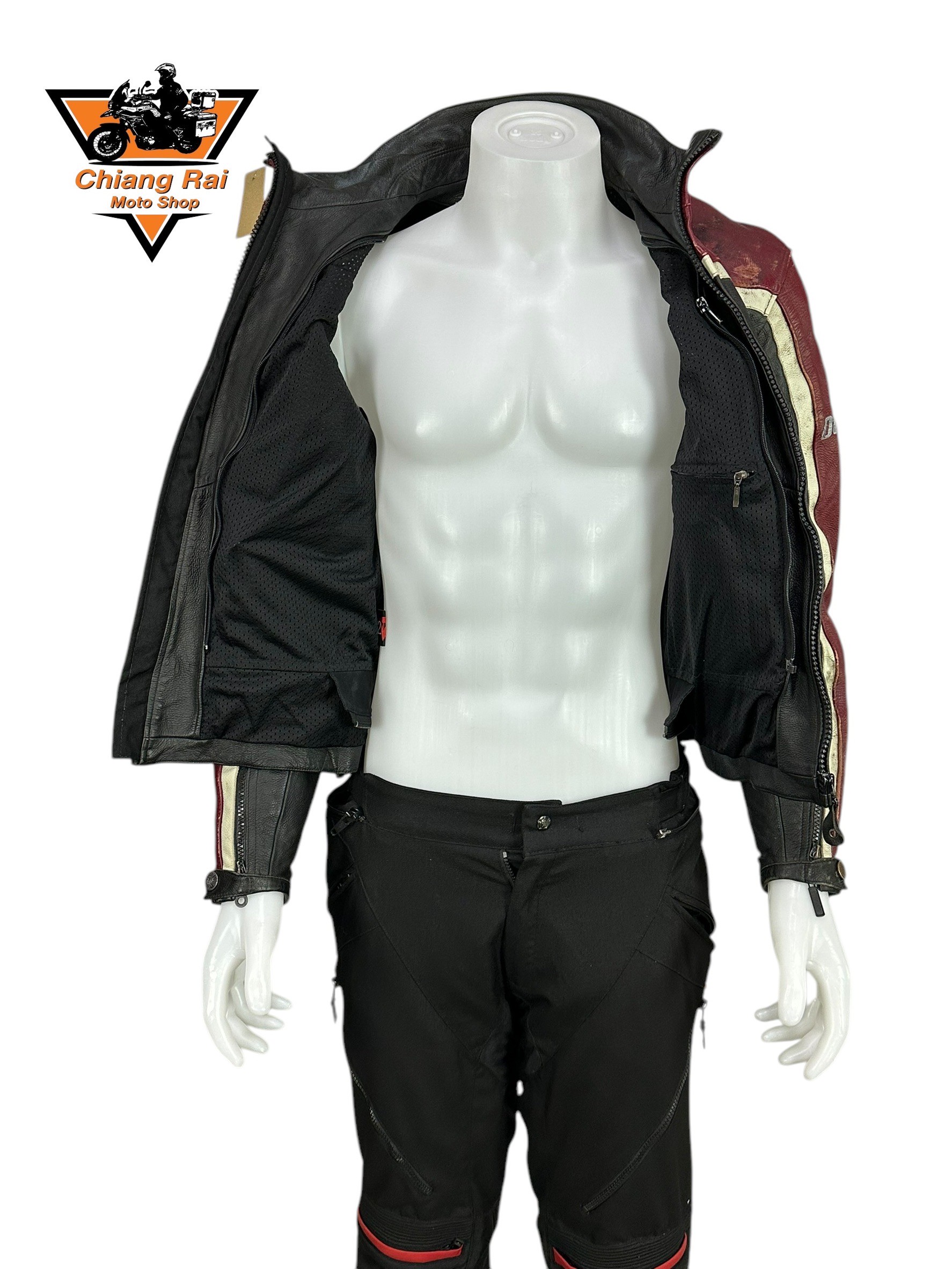 เสื้อขี่มอเตอร์ไซด์( มือสอง) CRSB 001 : อก 42" ยาว 24" (M) **dainese**