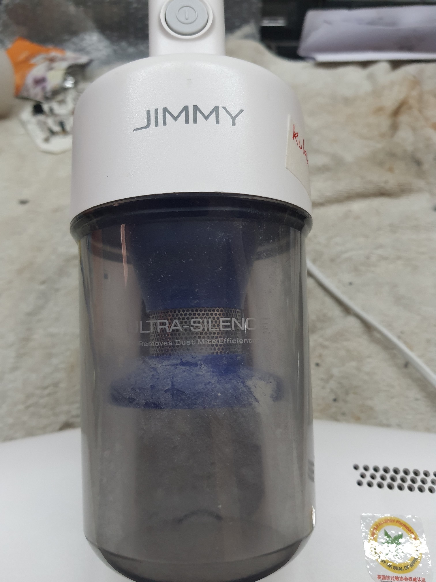 ซ่อมเครื่องดูดไรฝุ่น ยี่ห้อ JIMMY รุ่น JV11 อาการแสง UV ไม่ออก