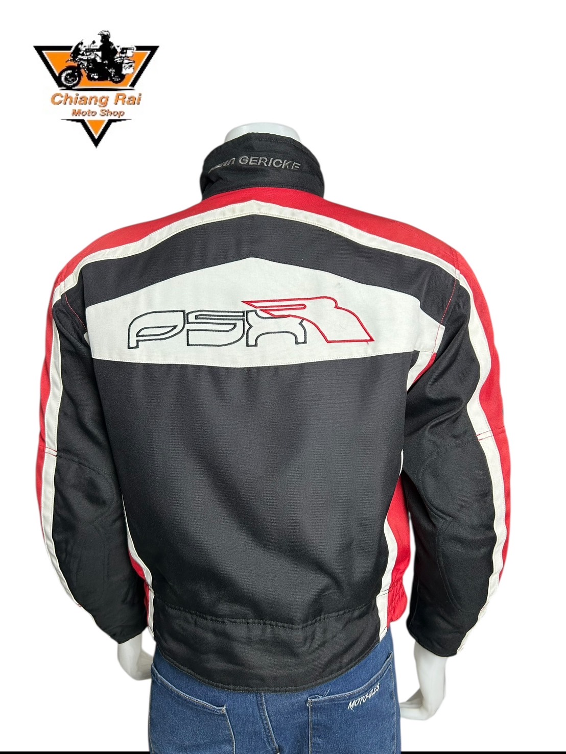 เสื้อขี่มอเตอร์ไซด์( มือสอง) CRSB 031 : อก 46" ยาว 23" (L) **Hein Gericke**