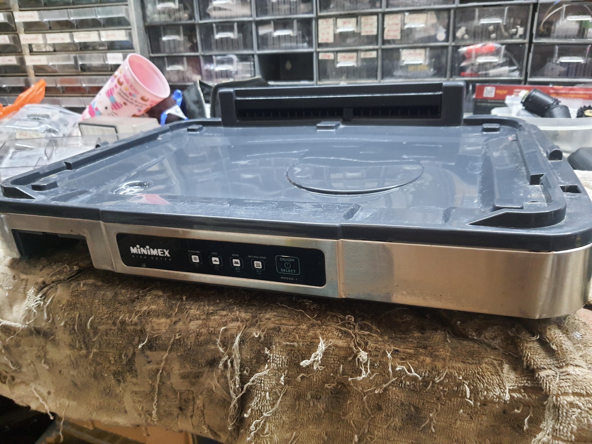 ซ่อมเครื่องอบจานตั้งโต๊ะ MINIMEX รุ่น MDD50-1 อาการเครื่องไม่ทำงาน