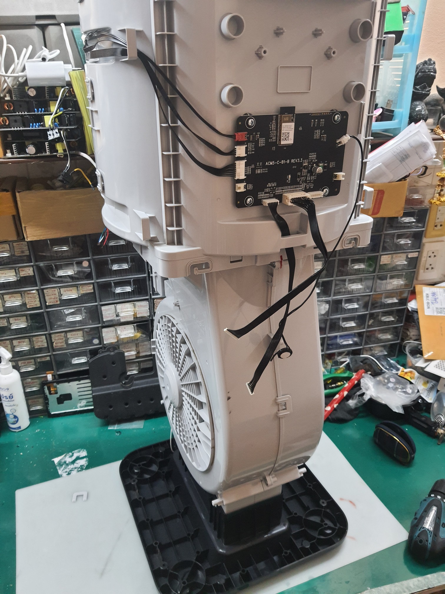 ซ่อมเครื่องฟอกอากาศ ยี่ห้อ XIAOMI รุ่น MAX อาการเปิดไม่ติด