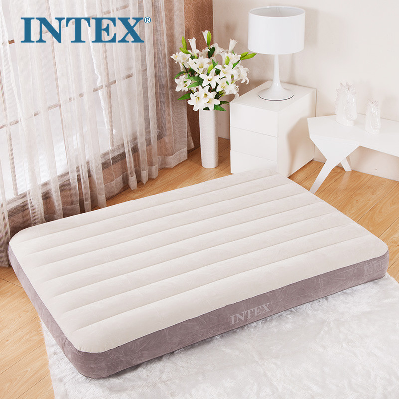 INTEX ที่นอนเป่าลม Dura Beam แค้มป์ แคมป์ปิ้ง ปิคนิค 4.5 ฟุต รุ่น 68708