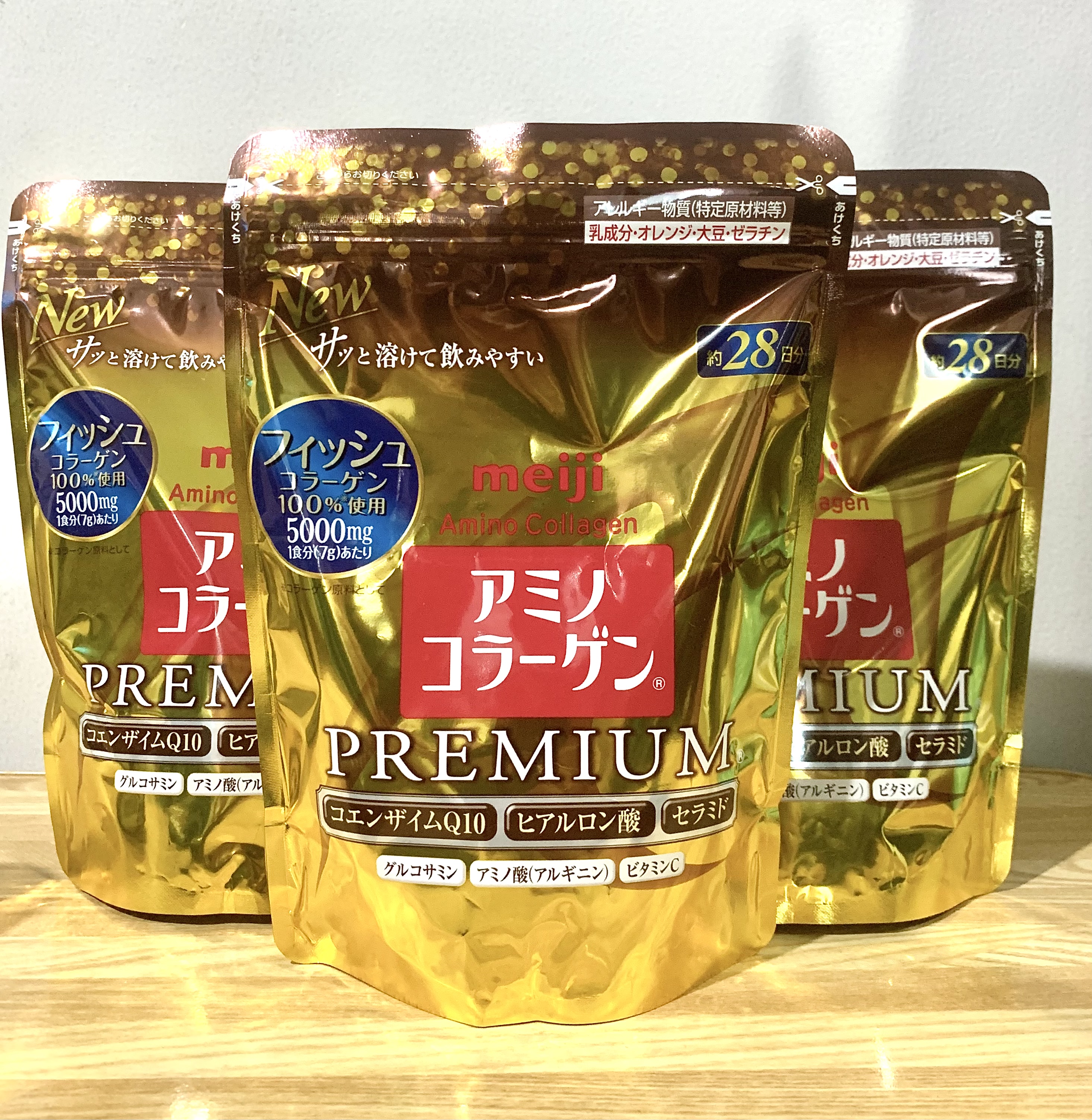 เมจิ อะมิโน คอลลาเจน พรีเมียม Meiji Amino Collagen Premium(รุ่นใหม่)💥ส่วนผสมเข้มข้นขึ้น เห็นผลดียิ่งกว่าเดิม