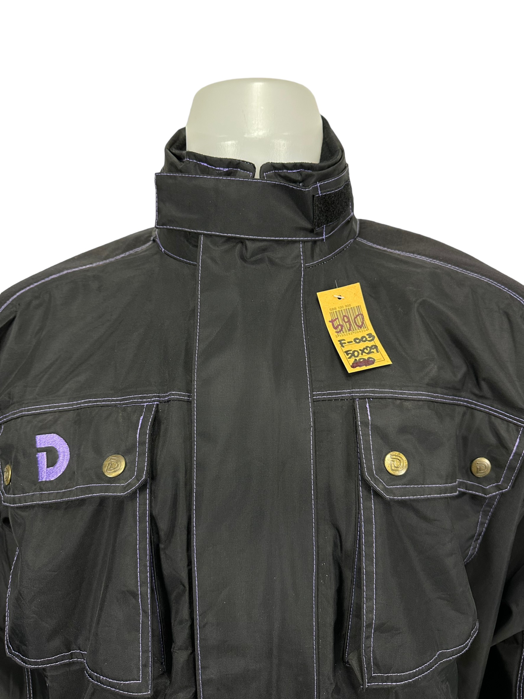 เสื้อขี่มอเตอร์ไซด์( มือสอง) F 003: อก 50" ยาว 29" (XL) **DAMEN**