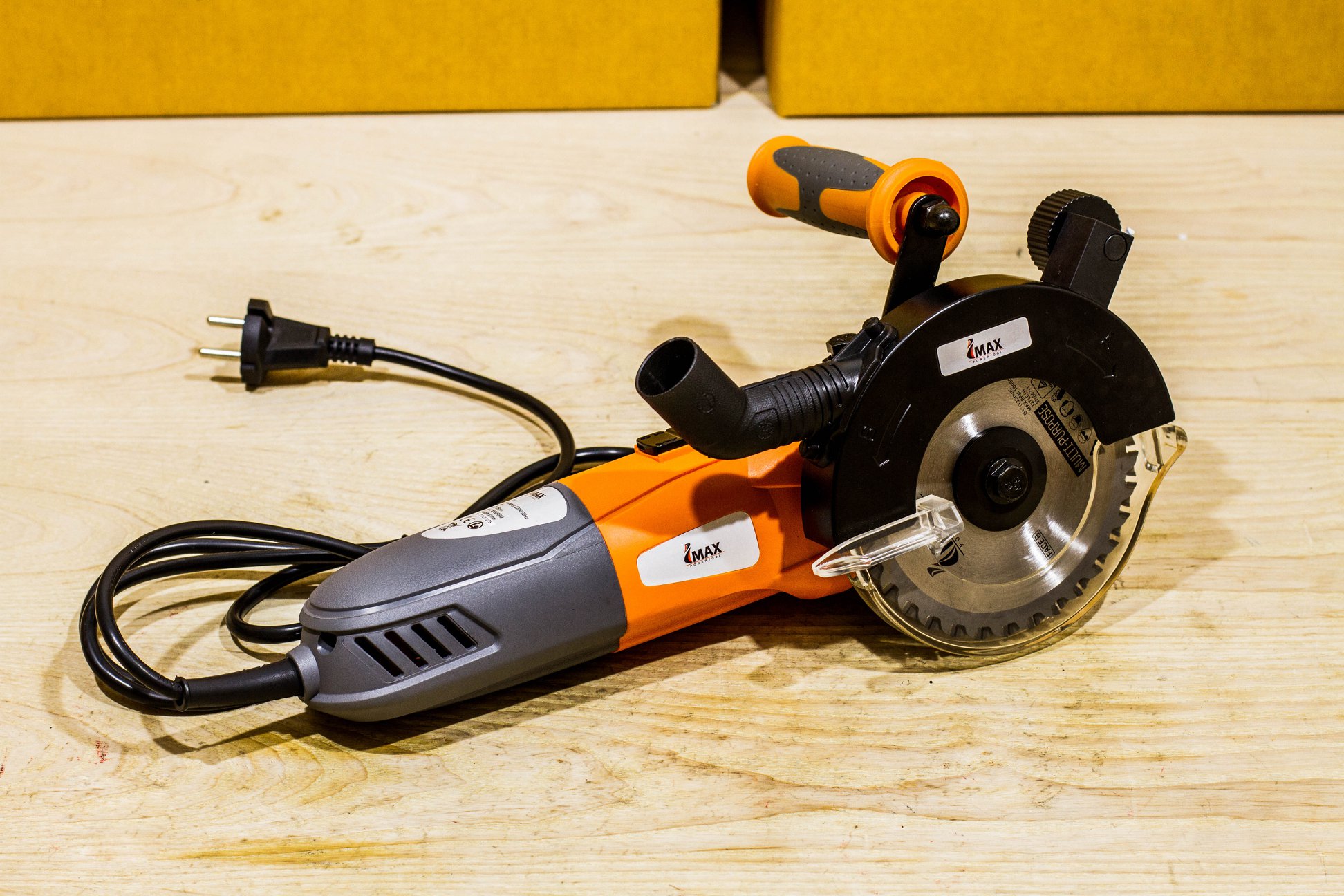 IMAX เลื่อยไฟฟ้าใบมีดคู่ 1200w