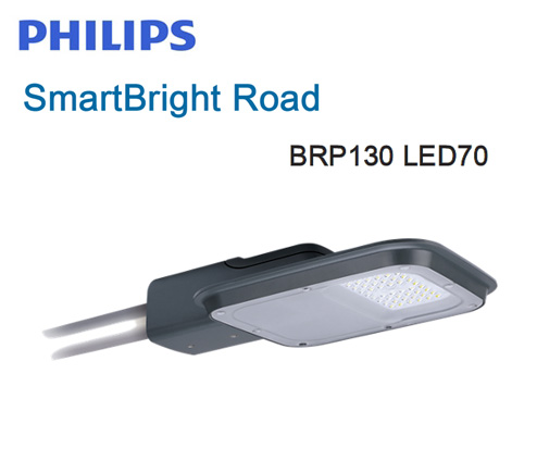 โคมไฟถนน PHILIPS LED 70W BRP130 SmartBright Road