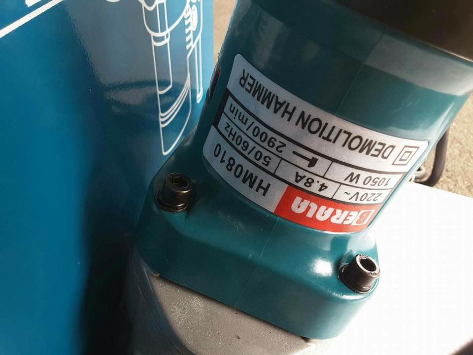 ตัวสกัดคอนกรีต เครื่องแย็ก Belara HM0810 รุ่นใหญ่งานหนัก