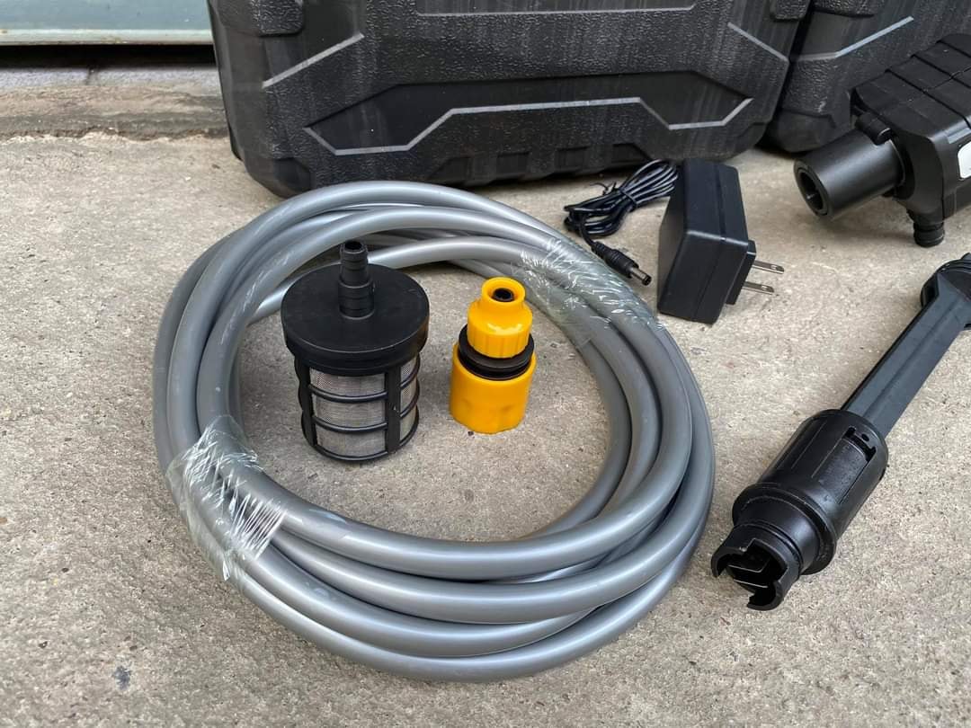 ปืนอัดฉีดแรงดันสูงไร้สาย ยี่ห้อ SJ รุ่น 289V