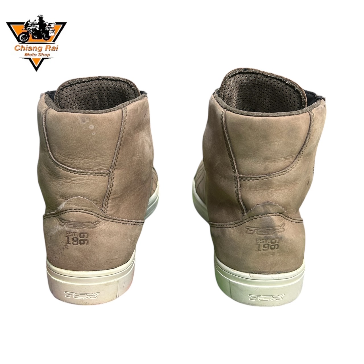 รองเท้าขี่มอเตอร์ไซด์( มือสอง) RCBS-1010 Size ขนาดจากป้าย 44:EUR / 10:UK / 28:Cm.(TCX)