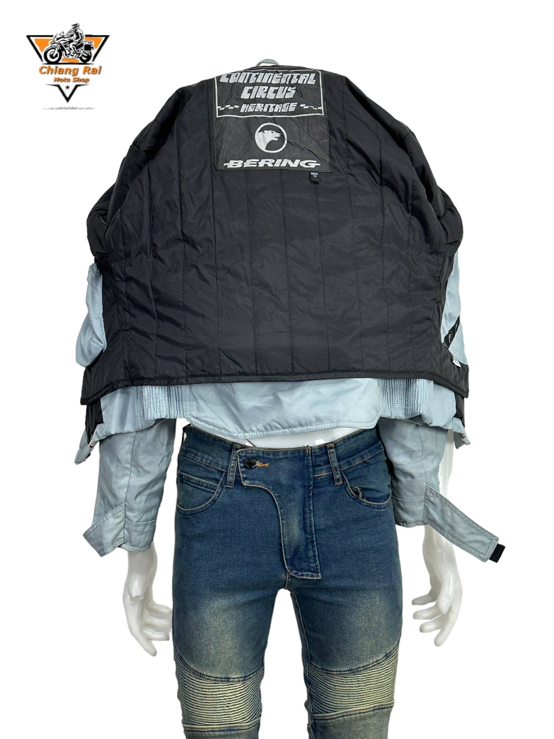 เสื้อขี่มอเตอร์ไซด์( มือสอง) RCSA 794 : อก 40" ยาว 23" (S) BERING