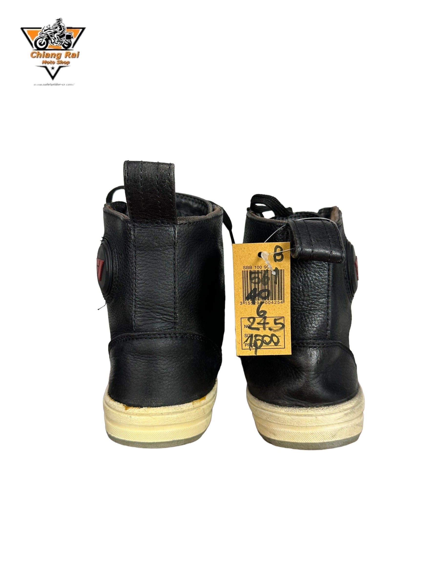 รองเท้าขี่มอเตอร์ไซด์( มือสอง) RCBS-561 Size ขนาดจากป้าย 40:EUR / 6:UK / 24.5:Cm.(modeka)