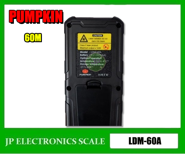 เครื่องวัดระยะเลเซอร์ 60 เมตร PUMPKIN รุ่น LDM-60A