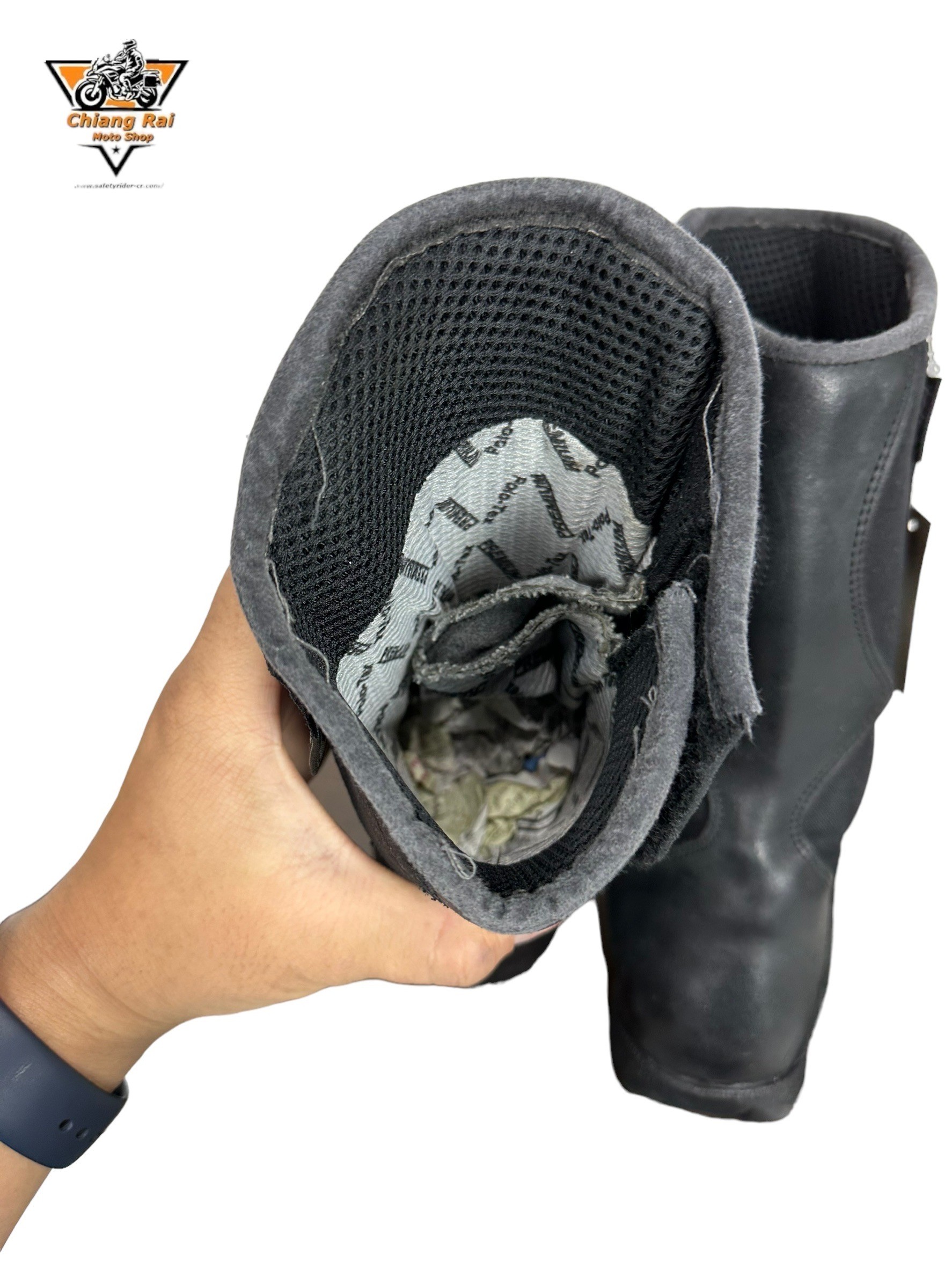 รองเท้าขี่มอเตอร์ไซด์( มือสอง) RCBS-457 Size ขนาดจากป้าย 39:EUR / 6:UK / 24.1:Cm.(PREMIUM)