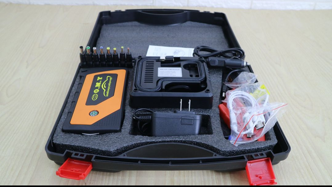 ชุดจั๊มสตาร์ทรถยนต์ O.M.Y 85800mAh