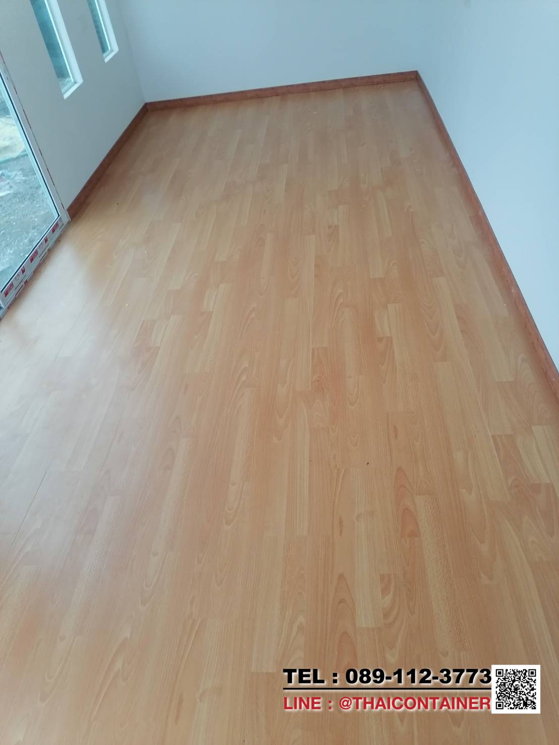 ตู้คอนเทนเนอร์ เหล็กแท้ เกรดส่งออก 20 ฟุต พร้อมบันไดและระเบียง