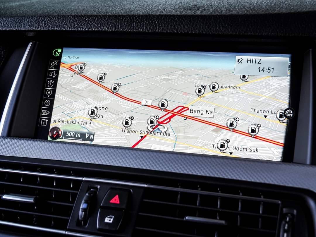 BMW 528i M Sport LCI ปี 2015 สีดำ