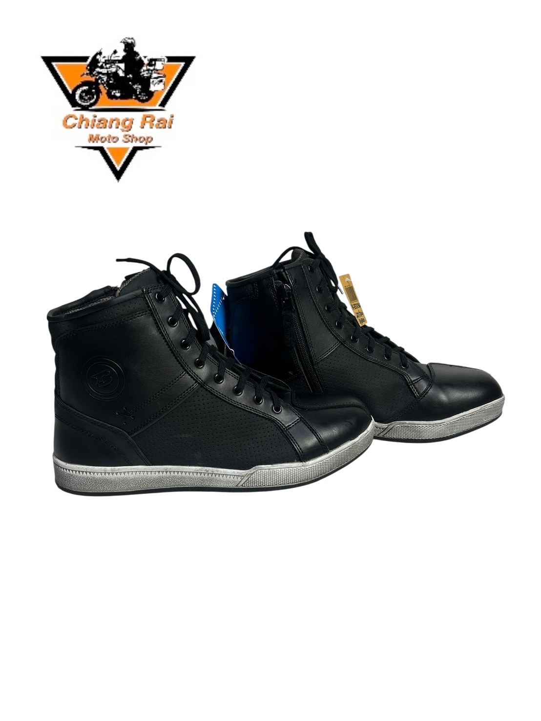 รองเท้าขี่มอเตอร์ไซด์( มือสอง) RCBT-082 Size ขนาดจากป้าย 47:EUR / 13:UK / 30:Cm.(Hipora)