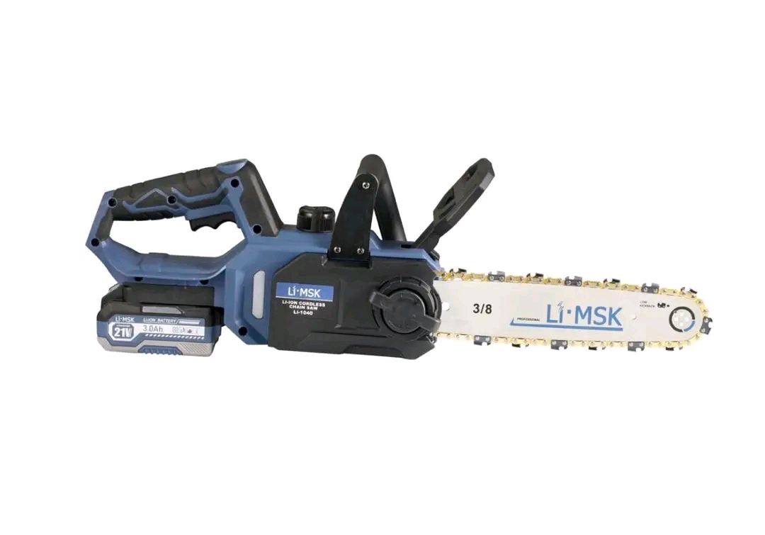เลื่อยโซ่แบตเตอรี่ไร้สาย 21V ยี่ห้อ MASAKI รุ่น LI-1040