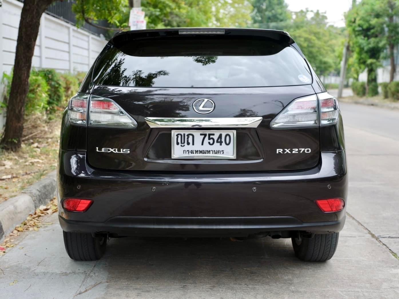 Lexus RX270 Premium Package (Sunroof) ปี 2011