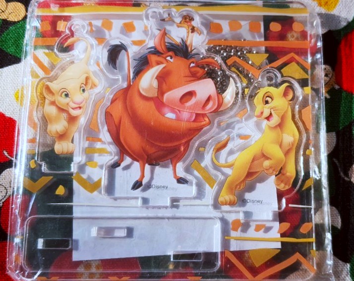 พวงกุญแจ สแตนดี้ The Lion king ของแท้จาก ดิสนีย์สโตร์ ญี่ปุ่น Limited edition เดอะ ไลอ้อน คิง ทีโมน ซิมบ้า พุมบ้า ซาซู