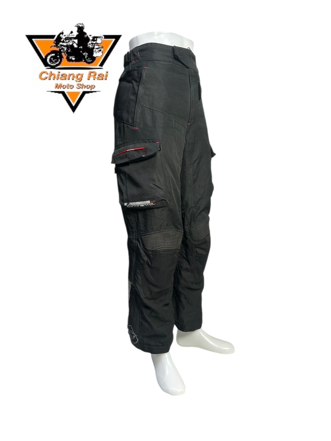 กางเกงขี่มอเตอร์ไซด์ ( มือสอง ) PTCR 297 : เอว 40" ยาว 30" Oxford