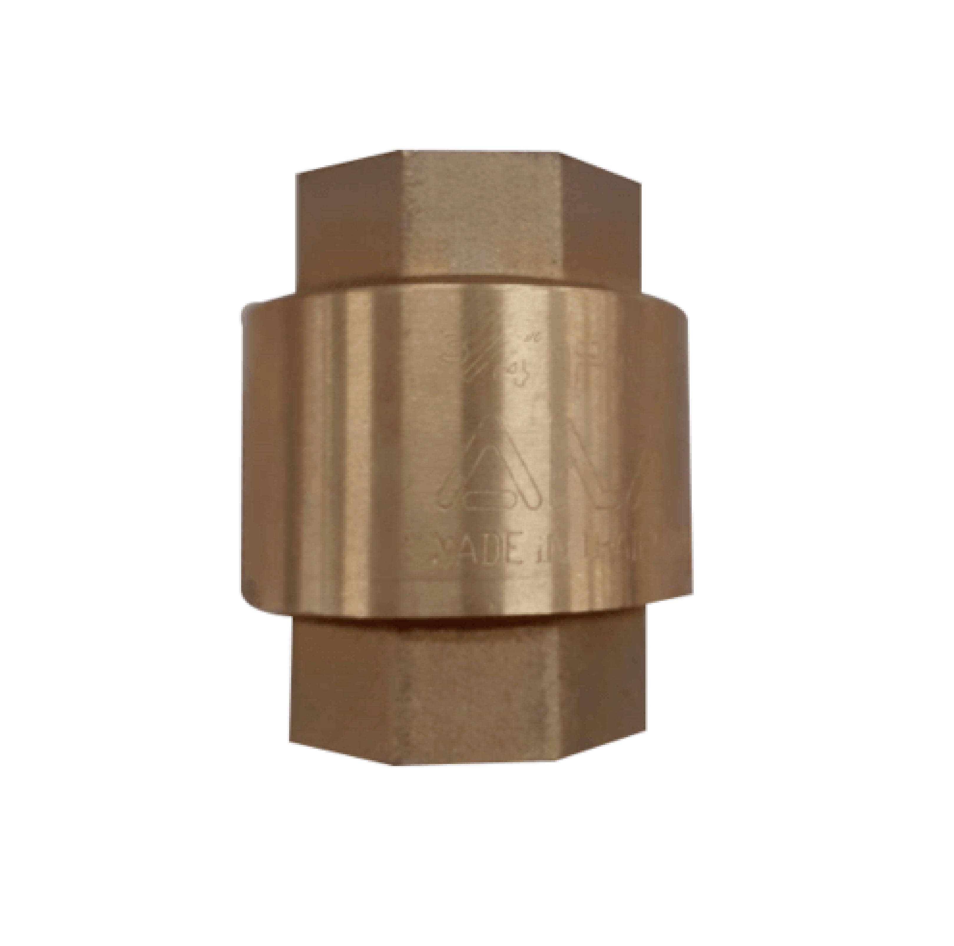 VAVO เช็ควาล์วสปริงทองเหลือง 1/2“ รุ่น YF-4054-1