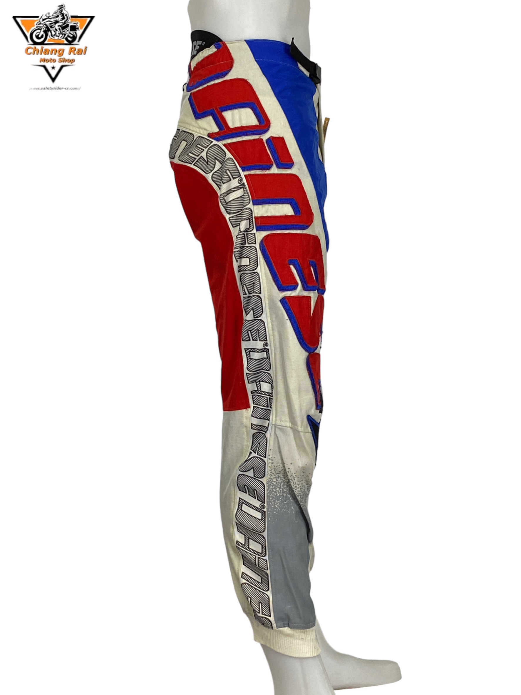 กางเกงขี่มอเตอร์ไซด์ ( มือสอง ) E&A 565: เอว 28-30" ยาว 26" **dinese**