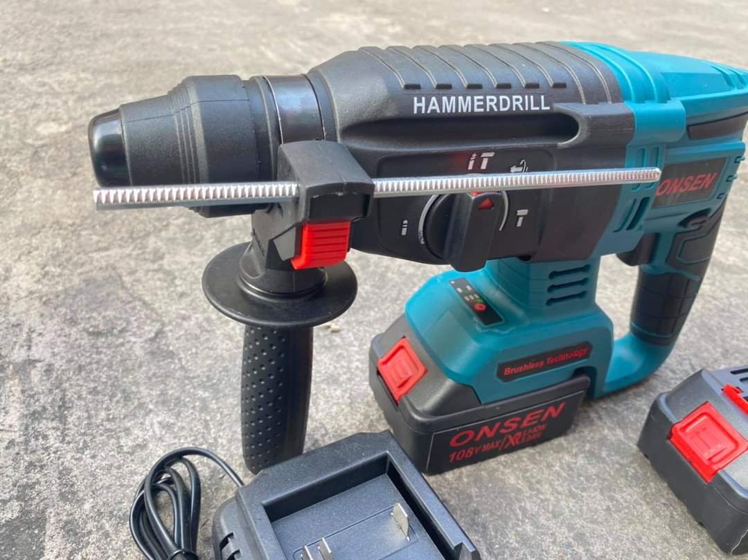 สว่านโรตารี่แบต Onsen งานญี่ปุ่น รุ่น Brushless 108v