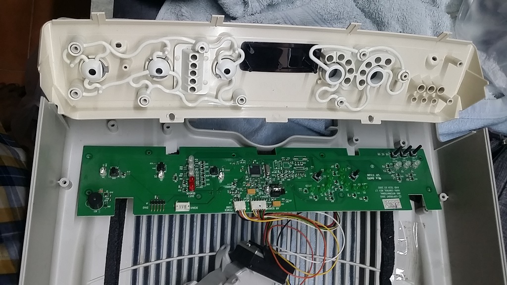 ซ่อมเครื่องฟอกอากาศ ยี่ห้อ AMWAY รุ่น 101076TH อาการมอเตอร์ไม่หมุน