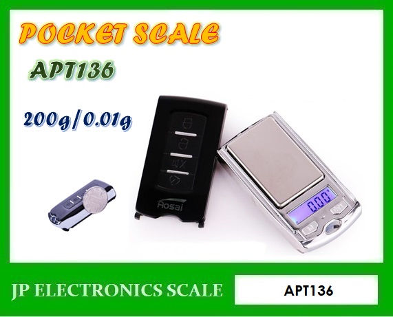 เครื่องชั่งดิจิตอล 200g ตาชั่งดิจิตอล200g เครื่องชั่งดิจิตอล200กรัม ตาชั่ง200กรัม ความละเอียด0.01g เครื่องชั่งดิจิตอล200g*0.01g ยี่ห้อ APT136 รุ่น APT136 ขนาดเท่ากล่องไม้ขีดไฟ บางเฉียบพกพาง่าย