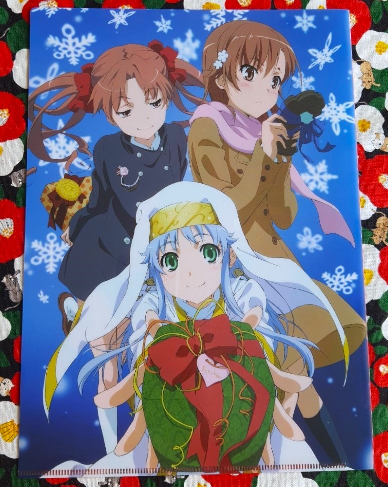 A certain Magical Index of Prohibited Books แฟ้ม A4 แบบสอด 1 แพ๊ค มี 2 เล่ม (ลายเดียวกันทั้ง 2 เล่ม) จากญี่ปุ่น