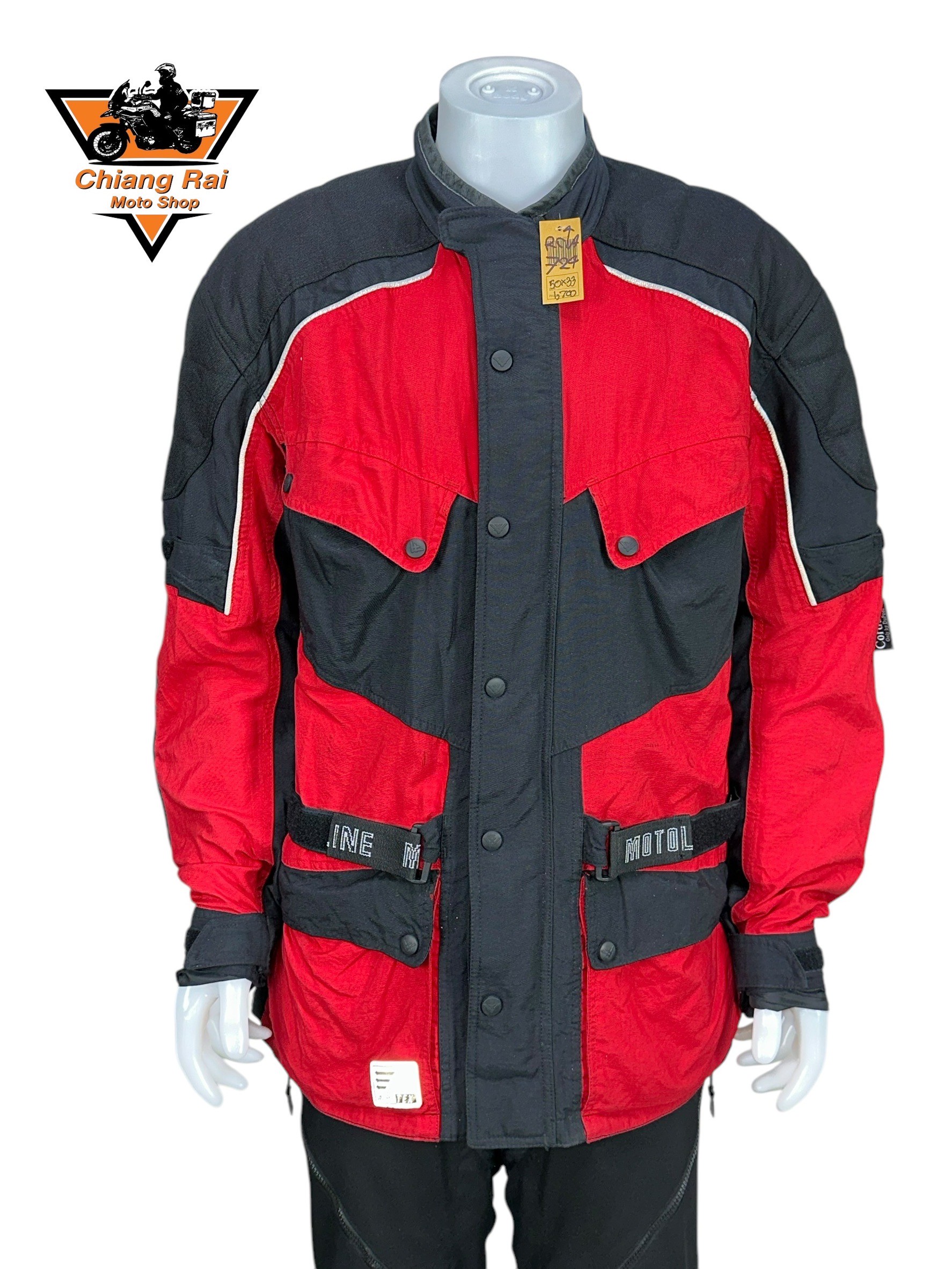 เสื้อขี่มอเตอร์ไซด์( มือสอง) RCTA 724 อก 50" ยาว 33 (XL) **MOTOLINE**