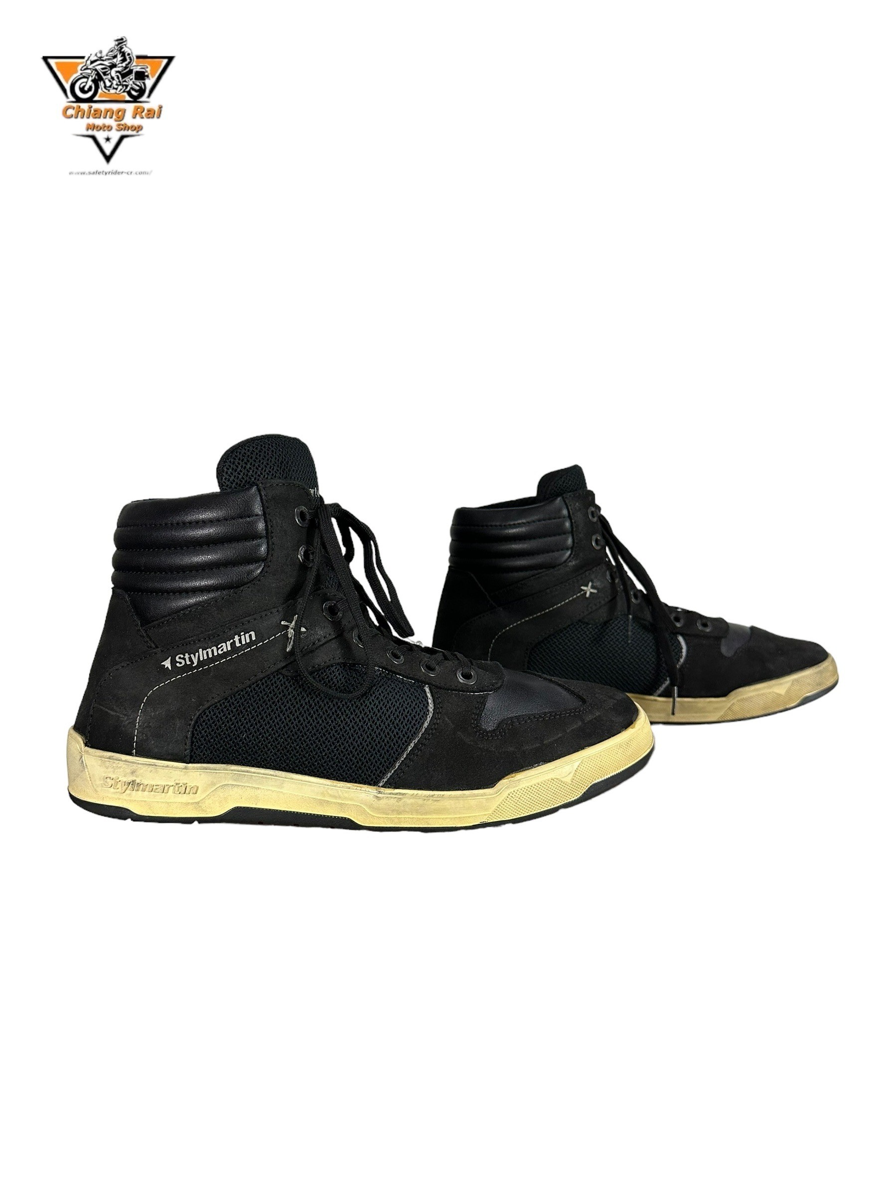 รองเท้าขี่มอเตอร์ไซด์( มือสอง) RCBS-719 Size ขนาดจากป้าย 45:EUR / 10:UK / 27.9:Cm.(stylmartin)