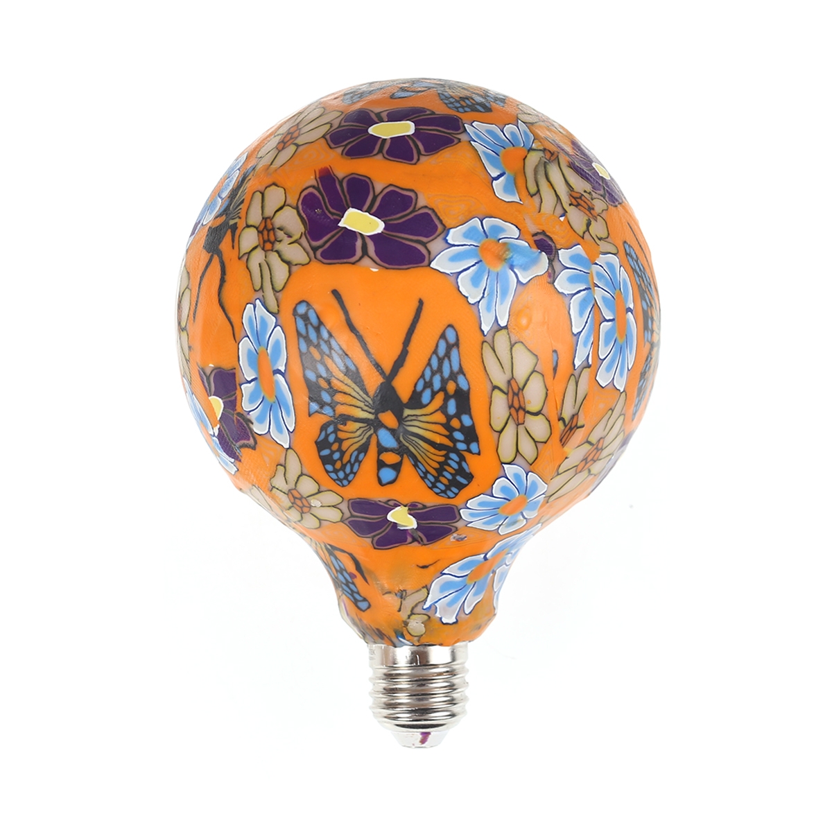 HI-TEK หลอดไฟ LED E27 8 วัตต์ รุ่น Deco ลายผีเสื้อ