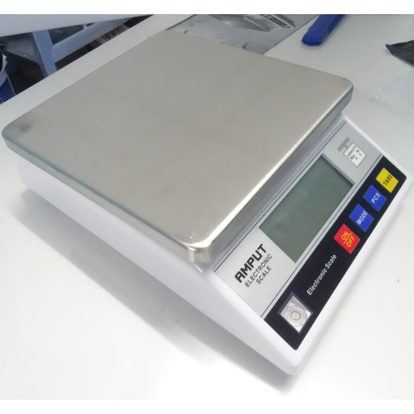 DNK GROUP เครื่องชั่งดิจิตอลตั้งโต๊ะ7.5kg ความละเอียด 0.1กรัม Digital Scale 7.5 Kg/0.1g