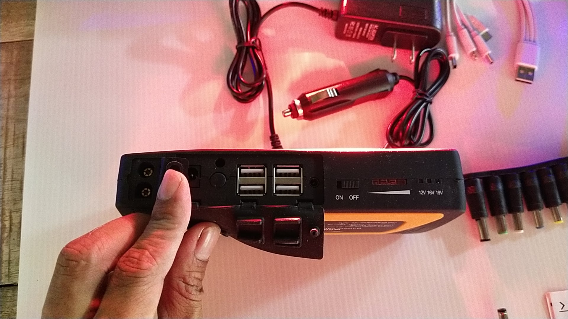 ชุดจั๊มสตาร์ทรถยนต์ O.M.Y