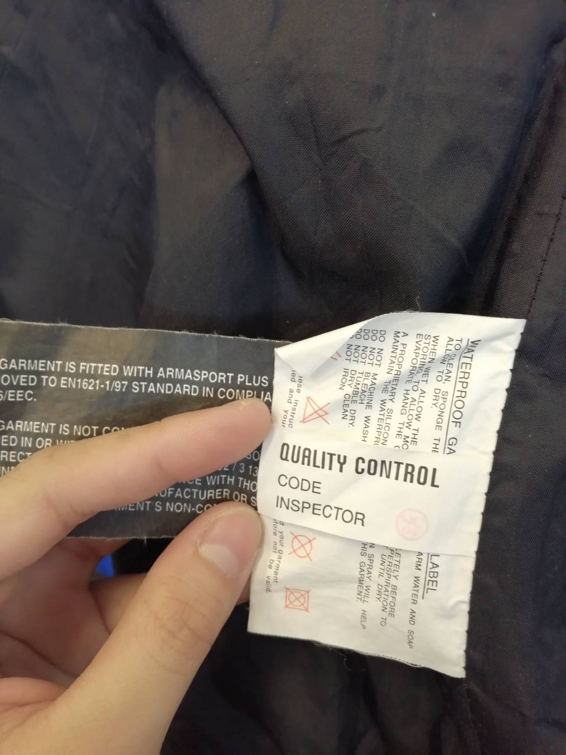 เสื้อขี่มอเตอร์ไซด์( มือสอง) RCT 221 ขนาด : อก 48" ยาว 26" **ยี่ห้อ DYNAMIC **